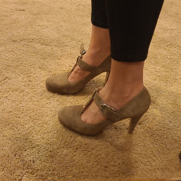 Suede platform Pumps - Picture 6 of 6
